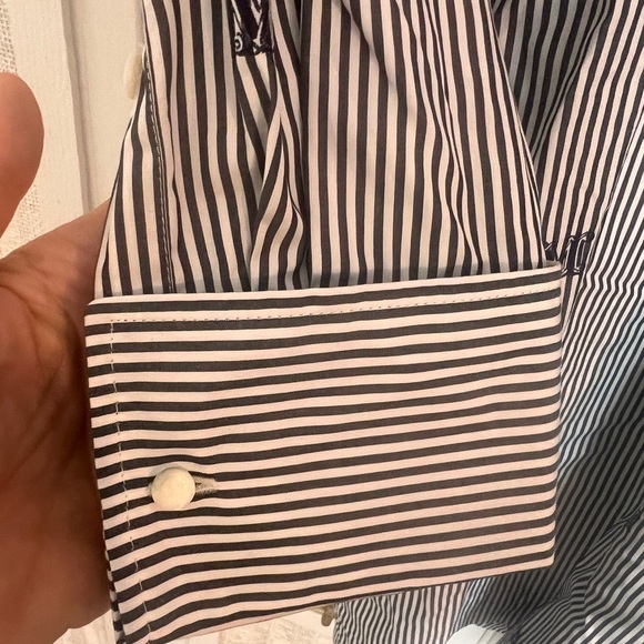 Max Mara short stripped dress tunic size 12 - Picture 6 of 10